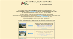 Desktop Screenshot of privatehomesvi.com